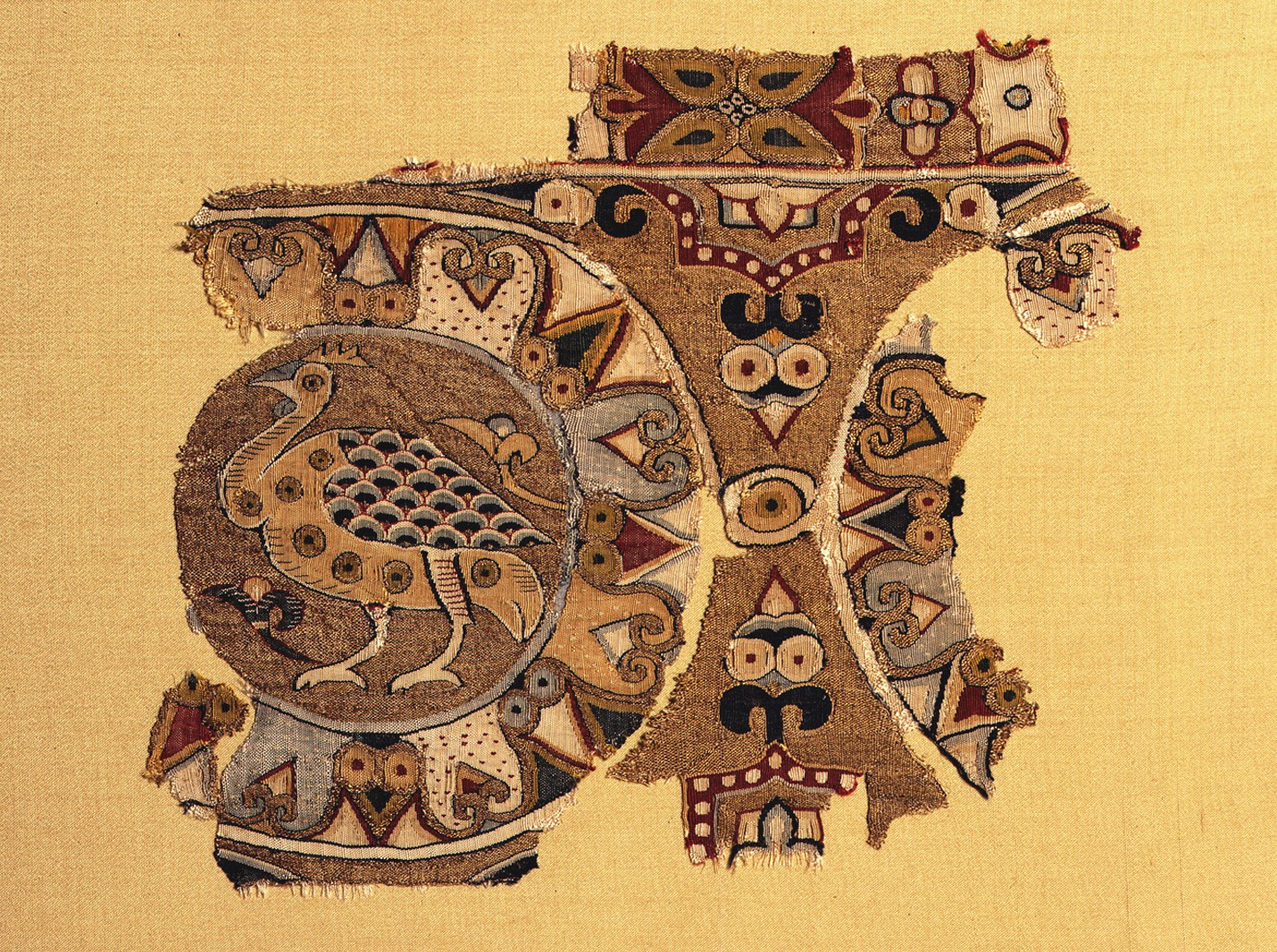 Franja del Pirineo del Califato de C&oacute;rdoba, siglo X. Instituto de Valencia de Don Juan, Madrid.