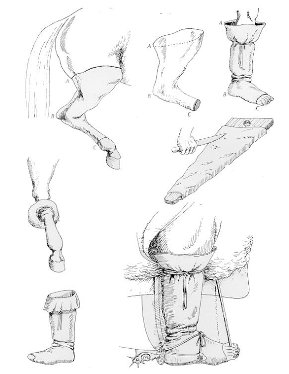 Imagen tomada de El Trenzador, Blog sobre soguer&iacute;a criolla. 2008.