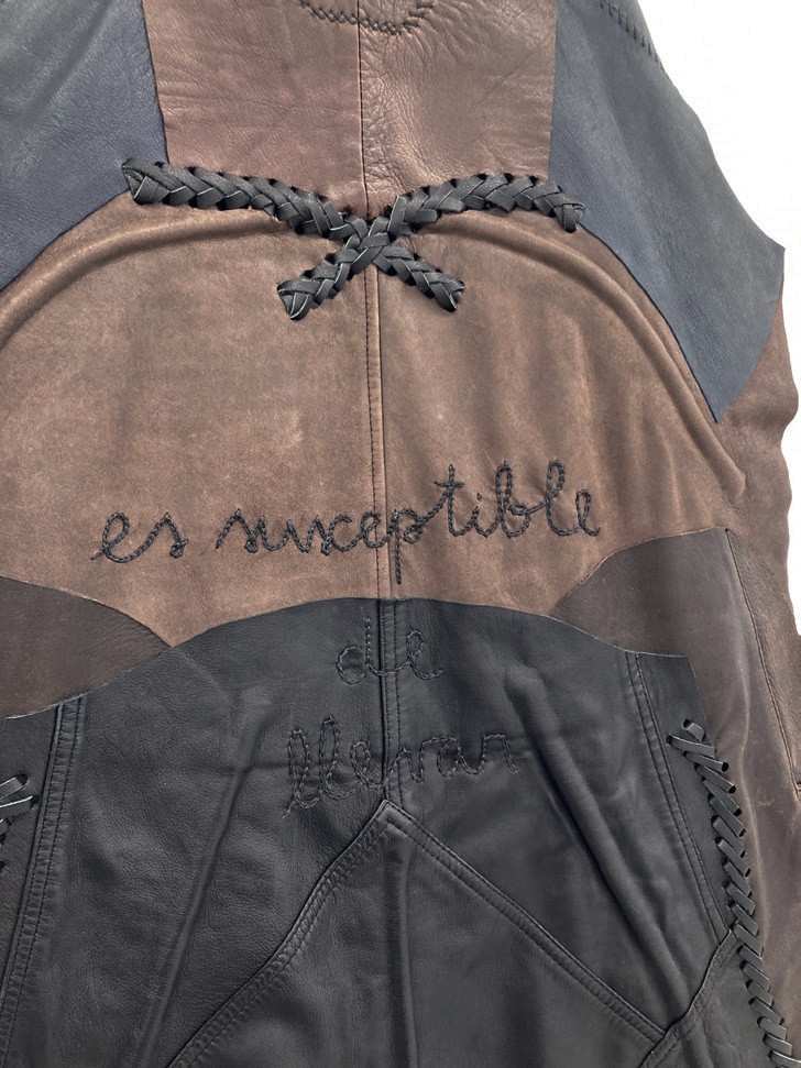 Cincha. Luc&iacute;a Scarselletta (detalle), 2024.