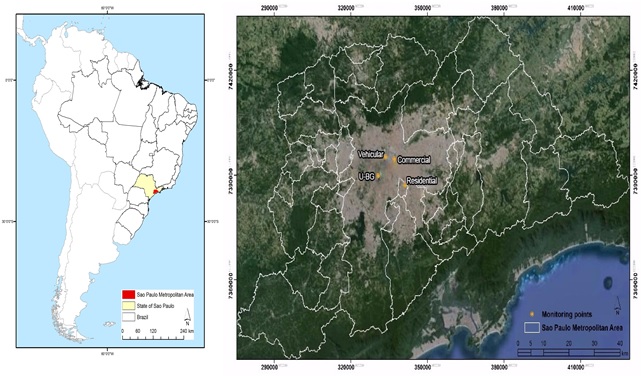 Location of the SPMA (left) 