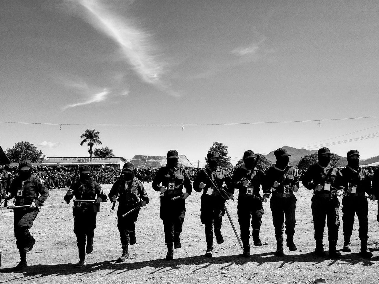 Insurgentes Zapatistas em ação