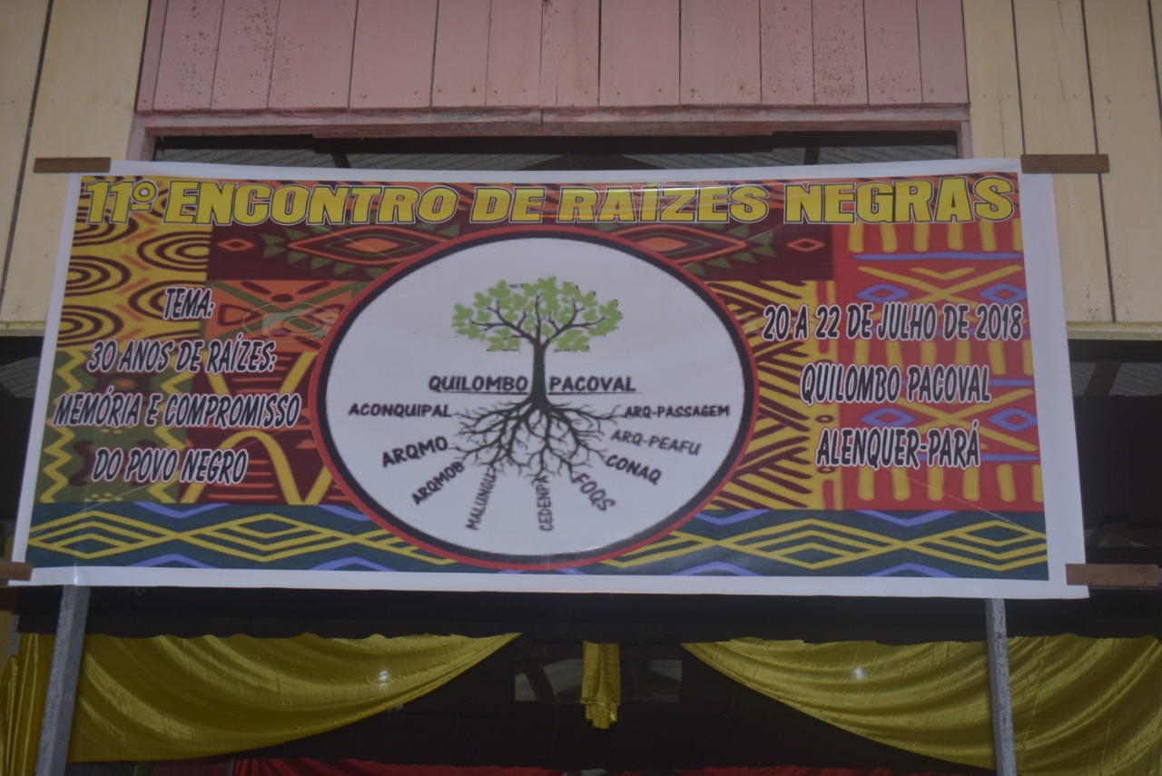 Cartaz do 11º Encontro Raízes Negras