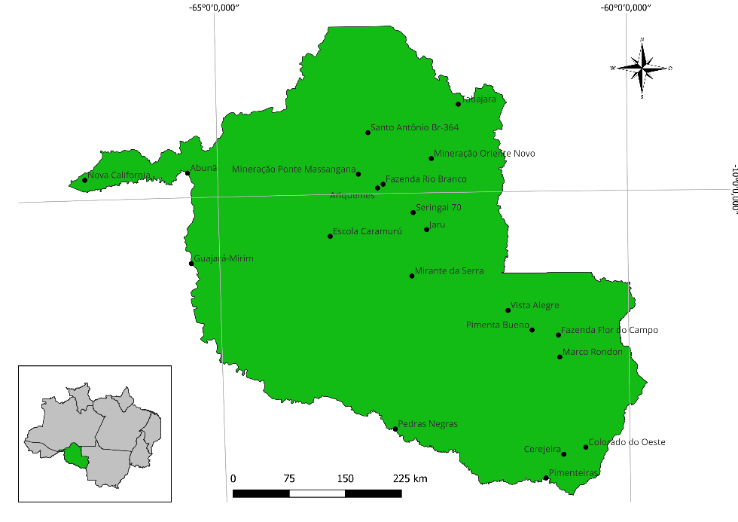 Postos Pluviométricos de Rondônia