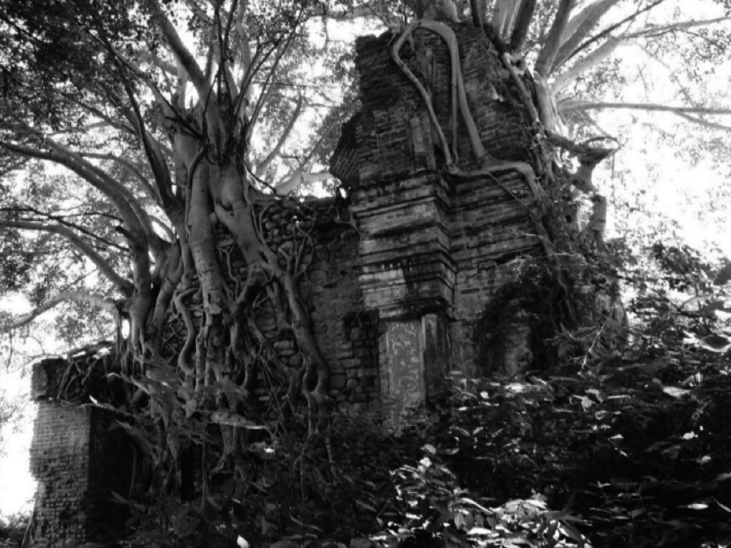 Figura 1. Ruinas de la
iglesia de Escuintenango en la actualidad