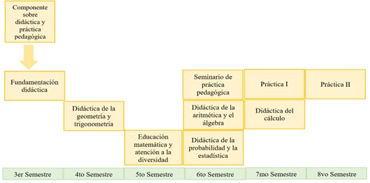 Asignaturas relacionadas con las necesidades educativas especiales
(elaboración propia)