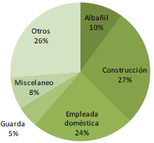 Ocupación
jefaturas de hogar

Ocupación jefaturas de hogar