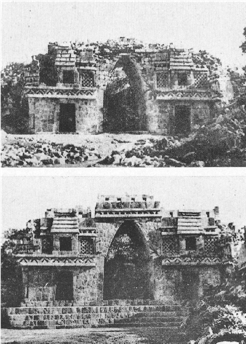 RESTAURACIÓN Y RECONSTRUCCIÓN PARCIAL DE UN EDIFICIO
EN ESTILO PUUC. 