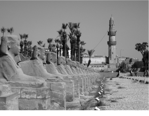 SPHINXES,
LUXOR. 