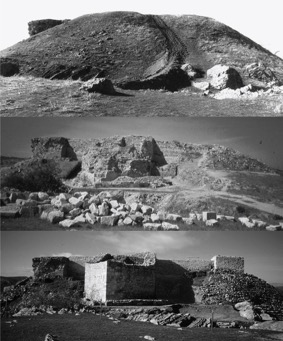 PENTAGONAL TOWER AT
THE BOW OF THE ALARCOS CASTLE.