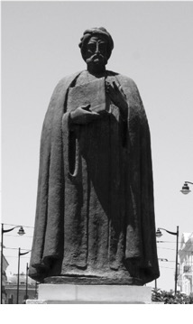 STATUE OF PHILOSOPHER AND
HISTORIAN IBN KHALDUN.  

Tunis, Tunisia. 