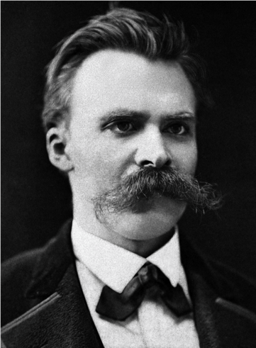 FRIEDRICH WILHELM NIETZSCHE. Ca. 1875.