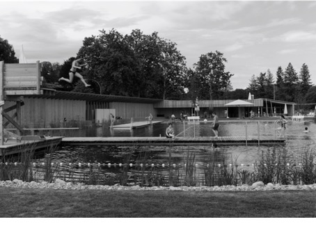 NATURBAD
RIEHEN. Piscina al aire libre. 