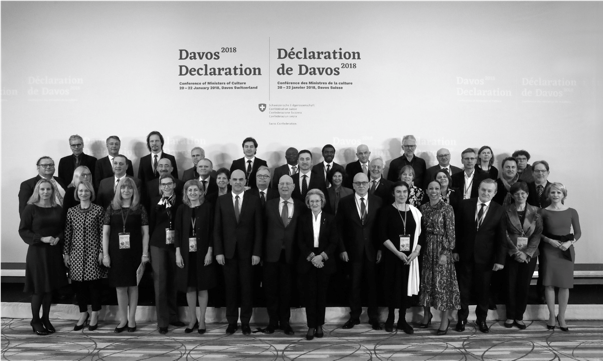 CONFERENCE
OF MINISTERS OF CULTURE, DAVOS 2018.