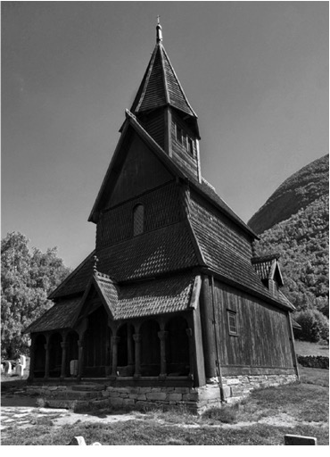 URNES STAVE
CHURCH. 