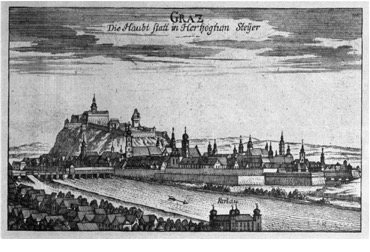 GRAZ.
GEORG MATTHÄUS VISCHER, 1670. 