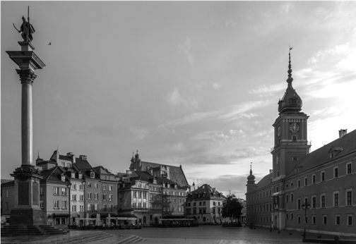 CENTRO
HIST&Oacute;RICO RECONSTRUIDO DE VARSOVIA, POLONIA. 