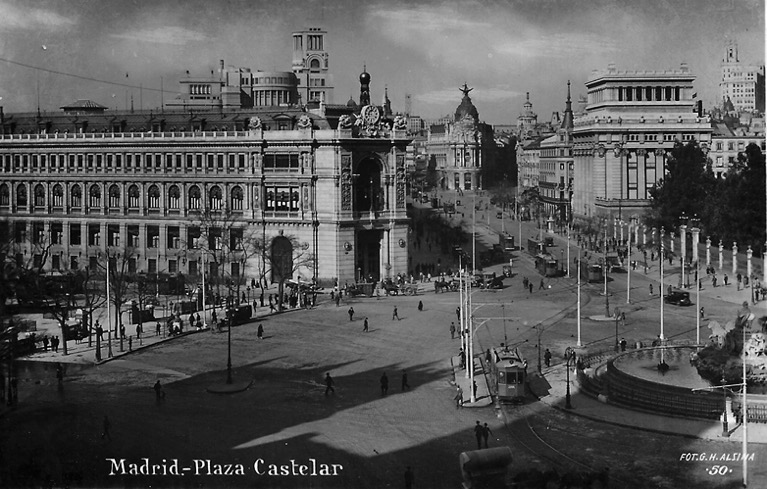 EMILIO CASTELAR SQUARE, MADRID. 
