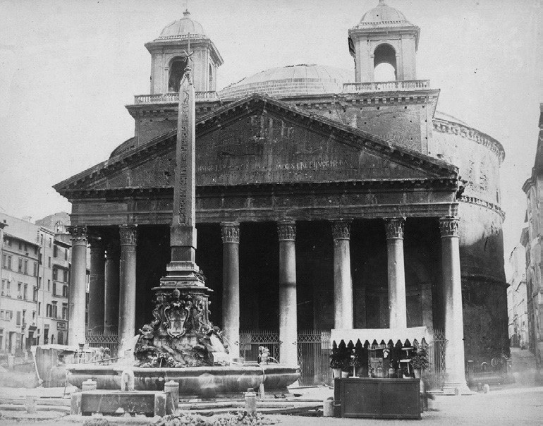 PANTHEON.
Roma, ca. 1860.