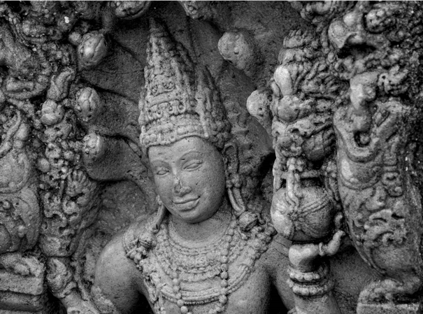 DETALLE
DE ESCULTURA, ANURADHAPURA. 