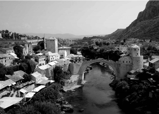 FIGURE
1. MOSTAR BRIDGE, BOSNIA HERZEGOVINA,
after its reconstruction. 