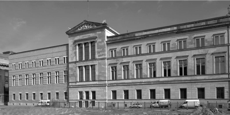 FRIEDRICH AUGUST STÜLER, NEUES MUSEUM,
1843-46, Berlin, Jüdenstraße 34-42, dopo il restauro di David Chipperfield,
1997-2009. 