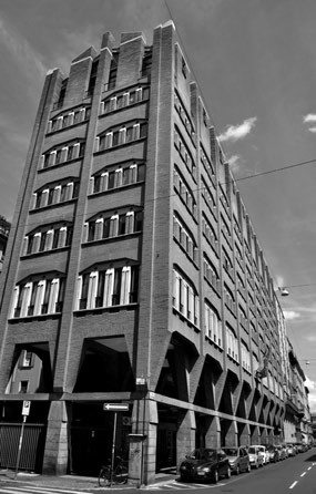 SAVERIO MURATORI, SEDE 

ENPAS (ORA
INPDAP), 1956-57, 

Bologna, Via
dei Mille, 9.
