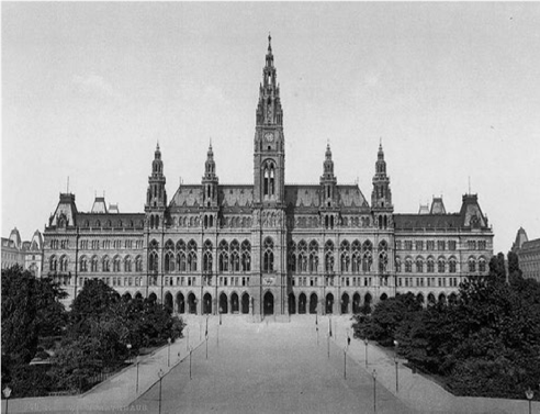 AYUNTAMIENTO,
VIENA, CA. 1900.