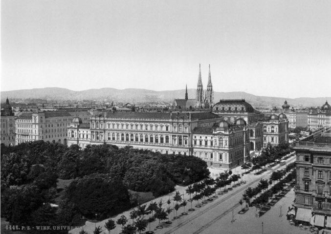 UNIVERSIDAD
DE VIENA, 1900. 