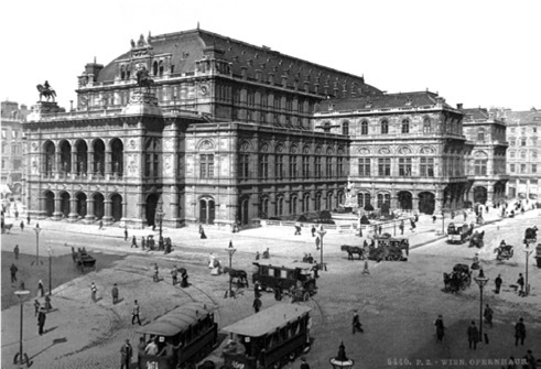 THE OPERA HOUSE, VIENNA, CA. 1890-1906. 