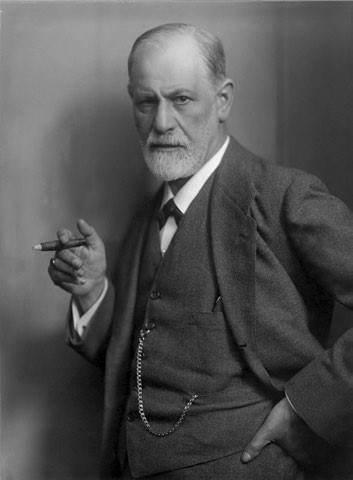 SIGMUND FREUD BY MAX HALBERSTADT, CA. 1921. 