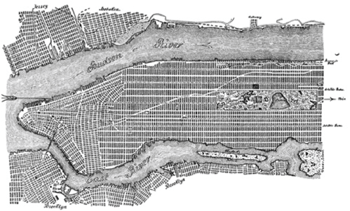 Figura 1. Plano
de Nueva York.