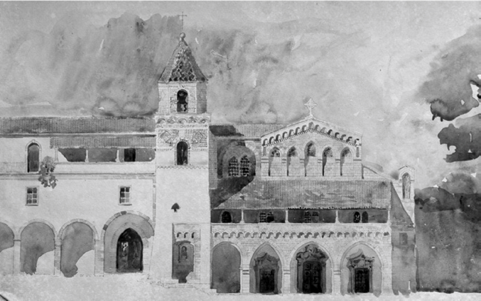 Figure 4. Watercolor of Ausonia.