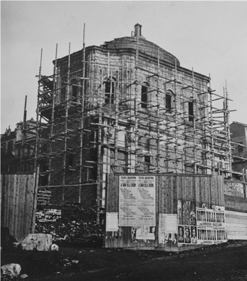 Figure 5. Reconstruction of Santa Rita de Cascia (originally built by Carlo Fontana, in 1665), Rome, moved from the foot of Ara Coeli to the vicinity of Teatro Marcelo.