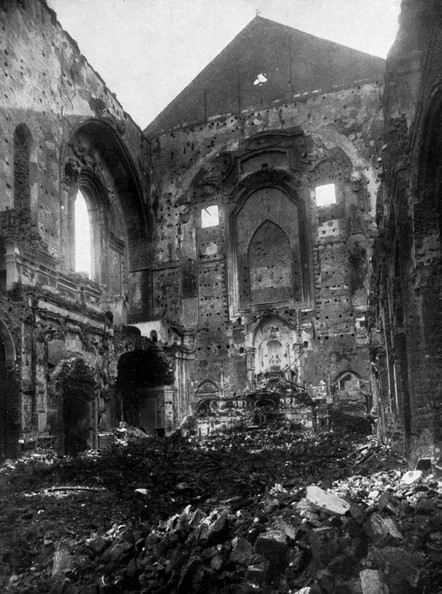 SANTA CHIARA DESPU&Eacute;S DEL BOMBARDEO.