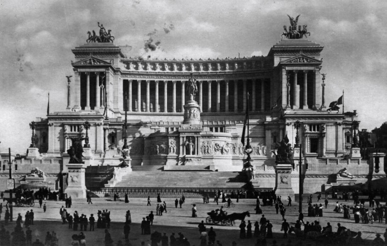 MONUMENT TO VITTORIO EMANUELE II, ROME.