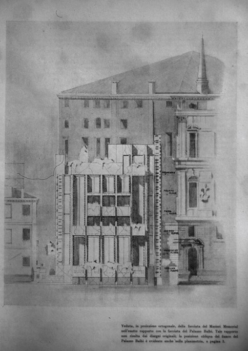 F.L. WRIGHT. The house on the Grand Canal