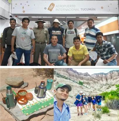 Fotos del trabajo del proyecto comunitario &ldquo;Con Coraz&oacute;n Nativo&rdquo;