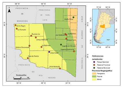 Áreas protegidas de la provincia de La Pampa