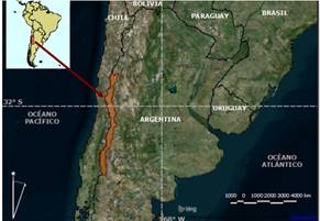 Ubicaci&oacute;n del &aacute;rea de estudio