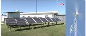 Instalaci&oacute;n h&iacute;brida e&oacute;lica-solar en Escuela N&ordm; 1312, Guaycur&uacute;