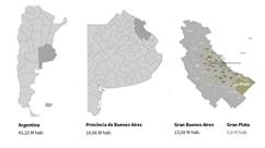 Ubicaci&oacute;n de la ciudad de La Plata