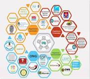 Red de actores de la mesa de coordinaci&oacute;n y acci&oacute;n para el Chaco salte&ntilde;o