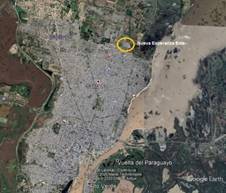 Ciudad de Santa Fe. Localizaci&oacute;n de Nueva Esperanza Este