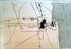 Periodo de expansi&oacute;n urbana 1910-1940 con la instalaci&oacute;n de la Refiner&iacute;a YPF- La Plata