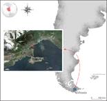 Mapa de localización de Ushuaia