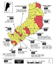 Declaraci&oacute;n de Emergencia Agropecuaria en Misiones en 2014 (25 jun &ndash; 24 dic)