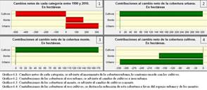 Cambios netos de cada categor&iacute;a y contribuciones al cambio neto de cada categor&iacute;a. Juan Jos&eacute; Castelli, 1990-2010