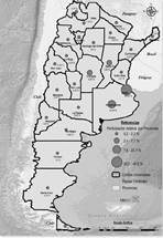 Participaci&oacute;n de las provincias en el total nacional de pr&eacute;stamos, Argentina, 2015