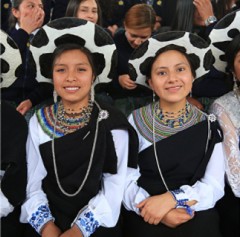 Vestimenta de
niños Saraguro