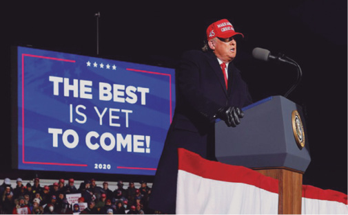 Con sus campa&ntilde;as p&uacute;blicas, declaraciones, tuits y eventos diarios Trump se propuso distraer la atenci&oacute;n y controlar el ciclo noticioso.